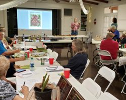 Club Meeting at the Valley Garden Center