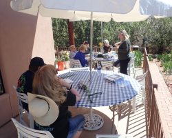 Sedona Garden Visit and Judges Training