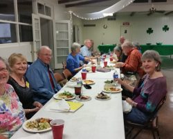 March dinner and meeting at Valley Garden Center