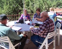 Garden Visit and Judges Training in Sedona
