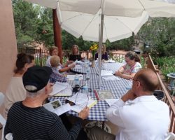 Garden Visit and Judges Training in Sedona