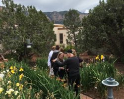 Garden Visit and Judges Training in Sedona